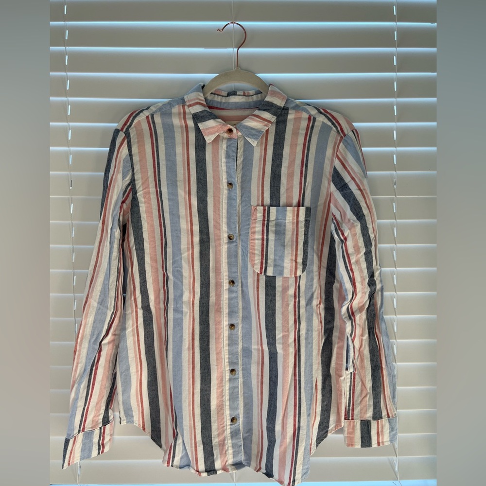 Maeve Stripe Top, Size M